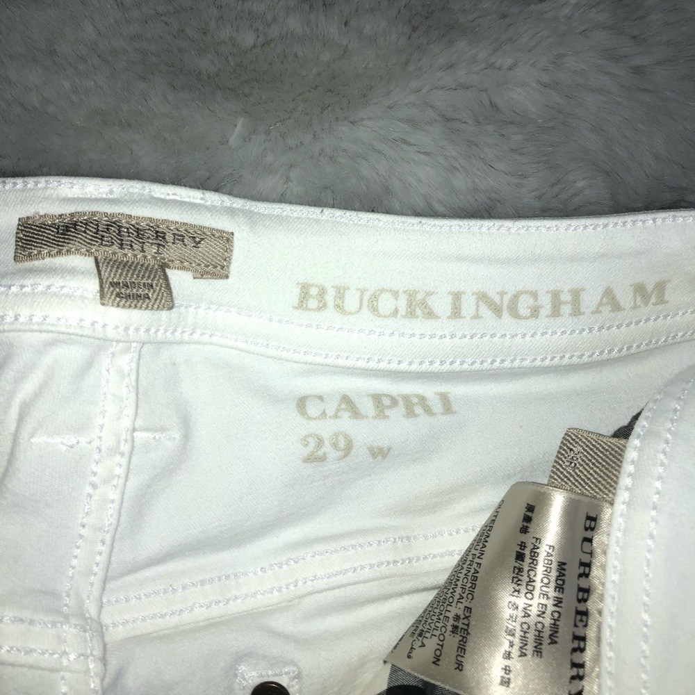 NWOT BURBERRY capri jeans :) - Picture 11 of 11